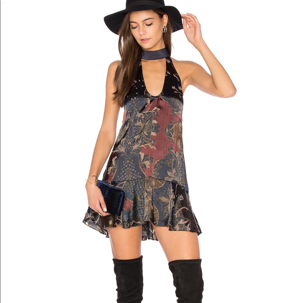 Free people lady love tunic navy dress